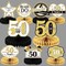 9 Pieces 50th Anniversary Decorations 50th Wedding Centerpieces for Tables